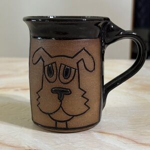 Brown and Black Dog Mug